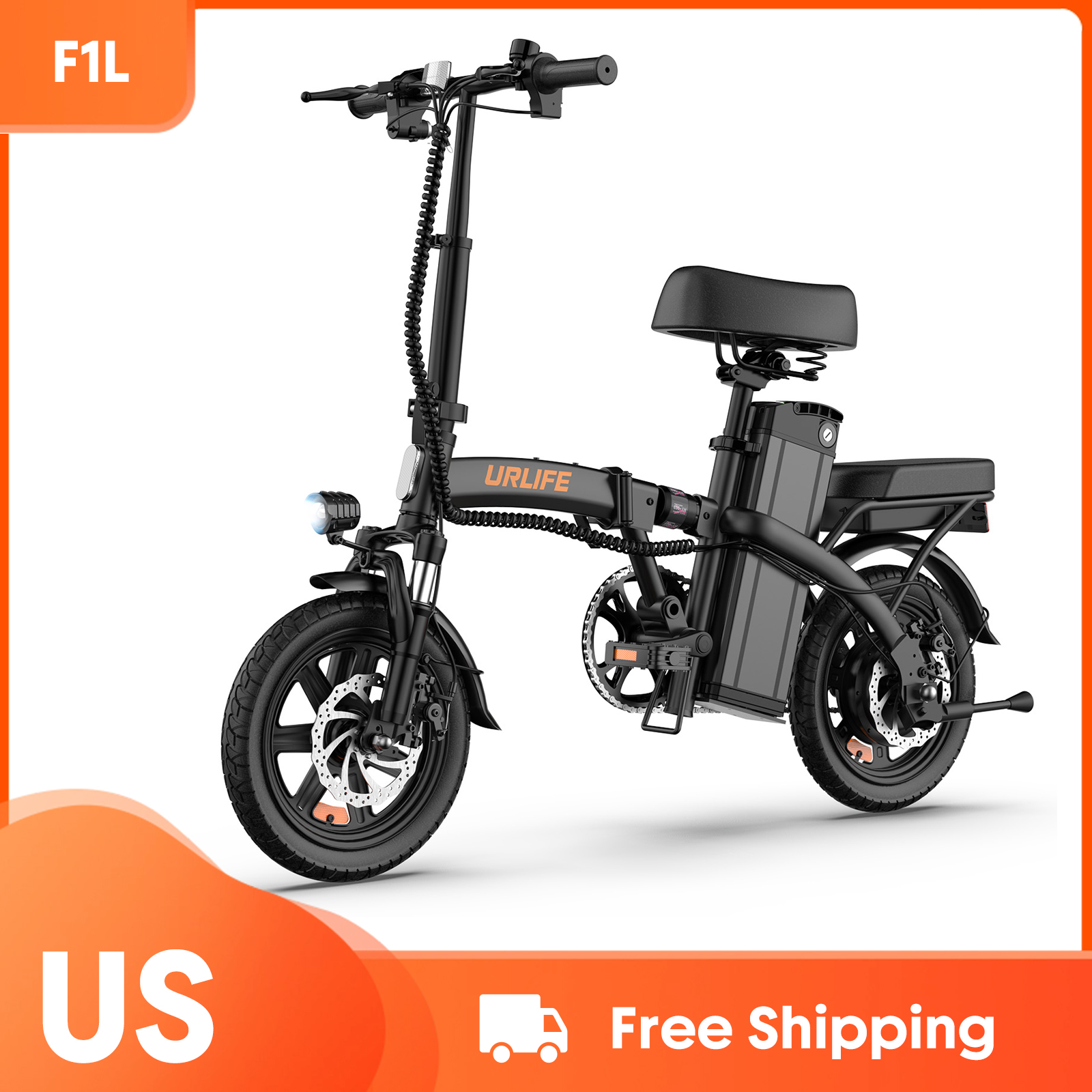 Commuting With Bike - Foldable Electric Bike for Adults, 14