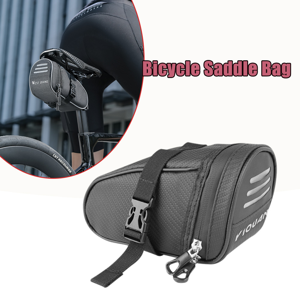Saddle Bag Under Seat - Bicycle Saddle Bag Mountain Bike Road