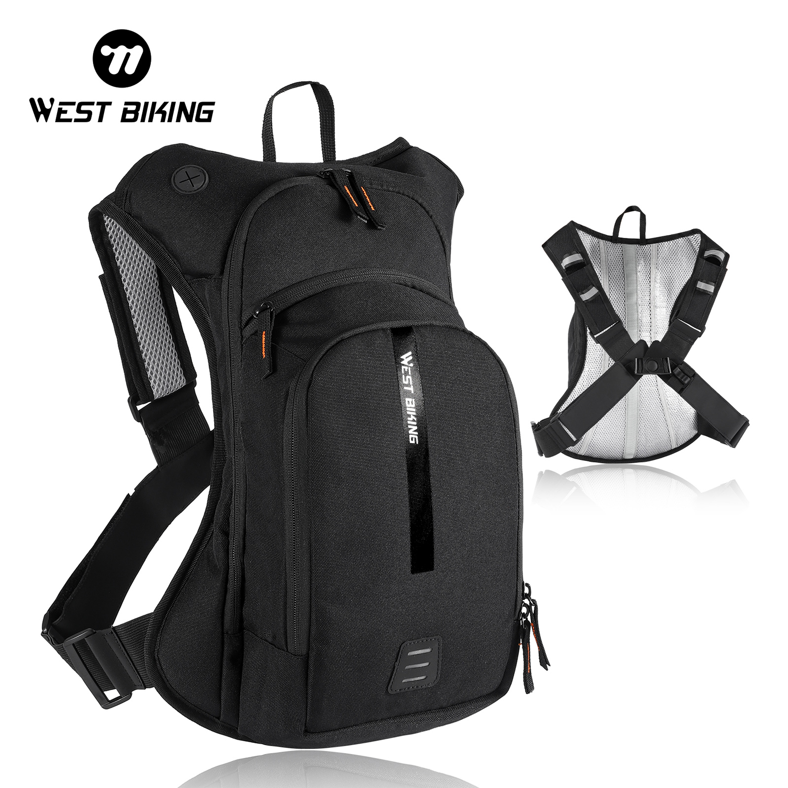 Cycling Commuter Backpack - WEST BIKING 10L Ultralight Cycling Backpack