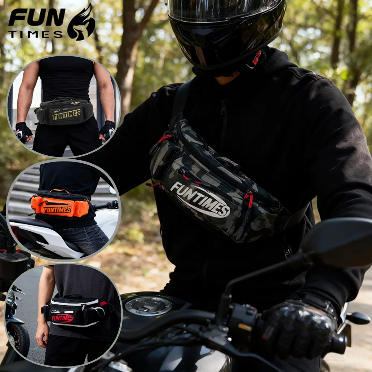 Cycling Commute Distance - New Cycling Waist Bag/Crossbody Bag Leisure