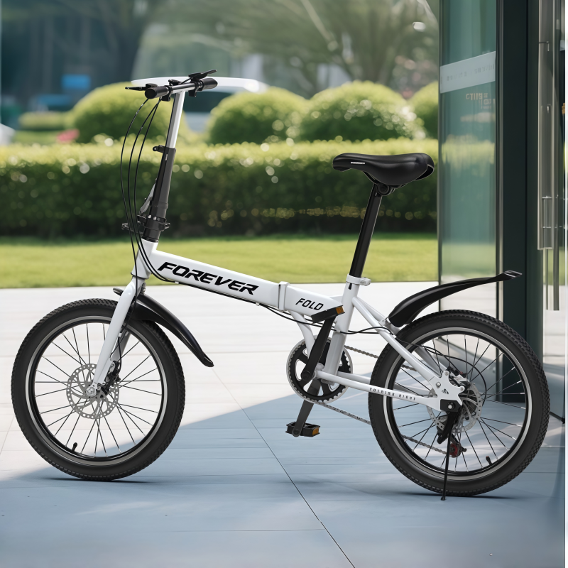 Cycling In City - 22 Inch Variable Speed Folding Bike