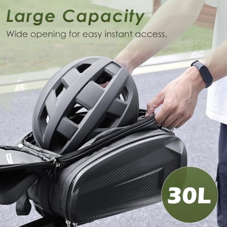 Bike Bags for Bicycles Rear Ra - Panniers Waterproof Rear ulasan dan harga