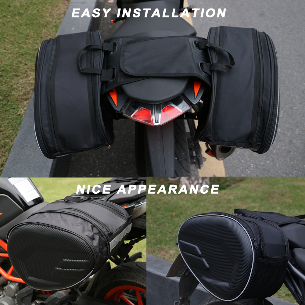 Motorcycles Bag Rear Seat Side - Panniers Waterproof Rear ulasan dan harga