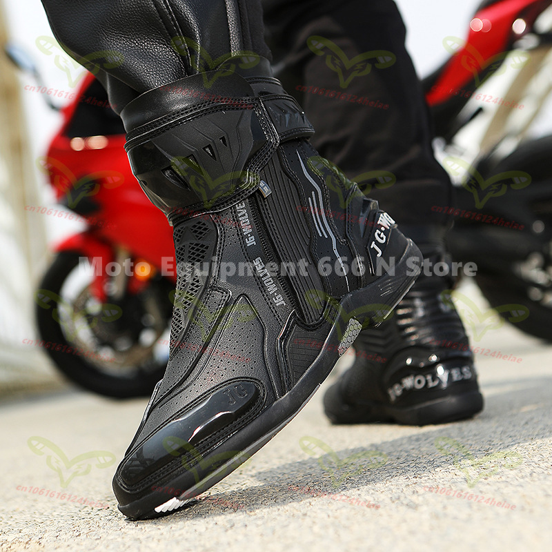 Summer New Motorcycle Boots An - Cycling Shoes For Commute ulasan dan harga