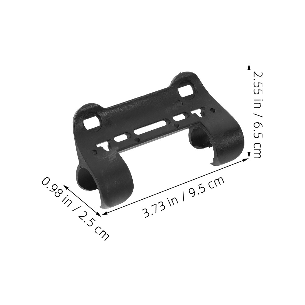4Pcs Bicycle Pump Holder Black - Bike Pump Frame Mount ulasan dan harga