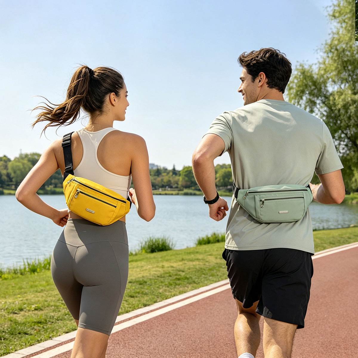 Fashion Casual Solid Color Wom - Cycling Commute Bag ulasan dan harga