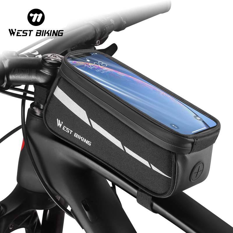 WEST BIKING Bicycle Top Tube B - Cycling Commuter Backpack Waterproof ulasan dan harga
