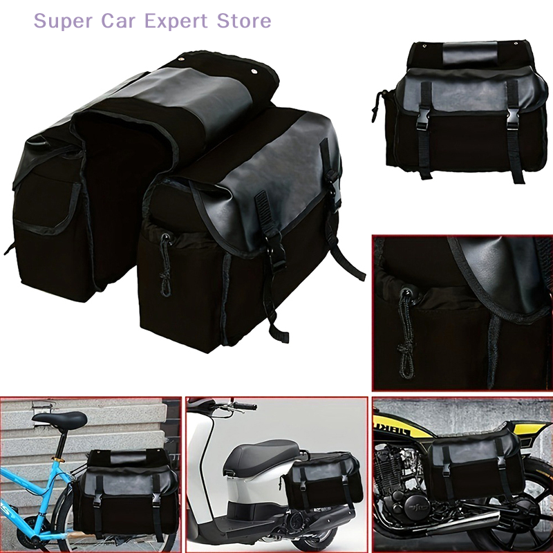 Motorbike Bag Large Capacity M - Panniers Waterproof Rear ulasan dan harga