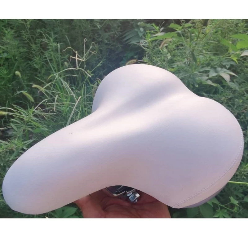 Bicycle Saddle White Color Wit - Cycling In City ulasan dan harga