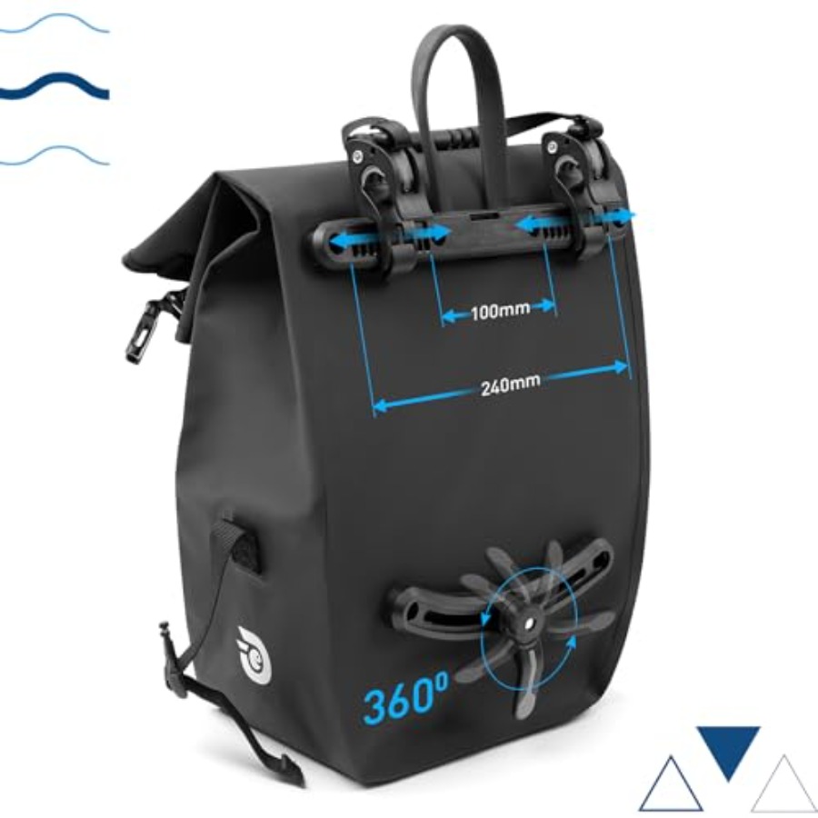 Bike Panniers-Rack-Trunks Wate - Panniers Waterproof Rear ulasan dan harga