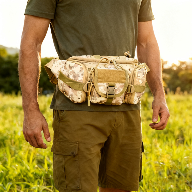 Tactical Waist Bag for Men Lar - Cycling Commuter Backpack Waterproof ulasan dan harga