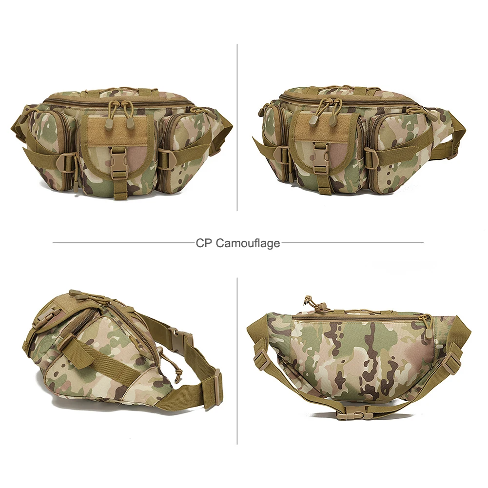 Tactical Waist Bag for Men Lar - Cycling Commuter Backpack Waterproof ulasan dan harga