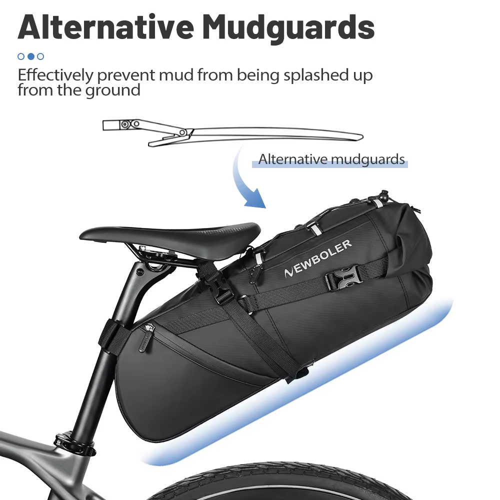 NEWBOLER 18L Bike Saddle Bag W - Cycling Commuter Backpack Waterproof ulasan dan harga