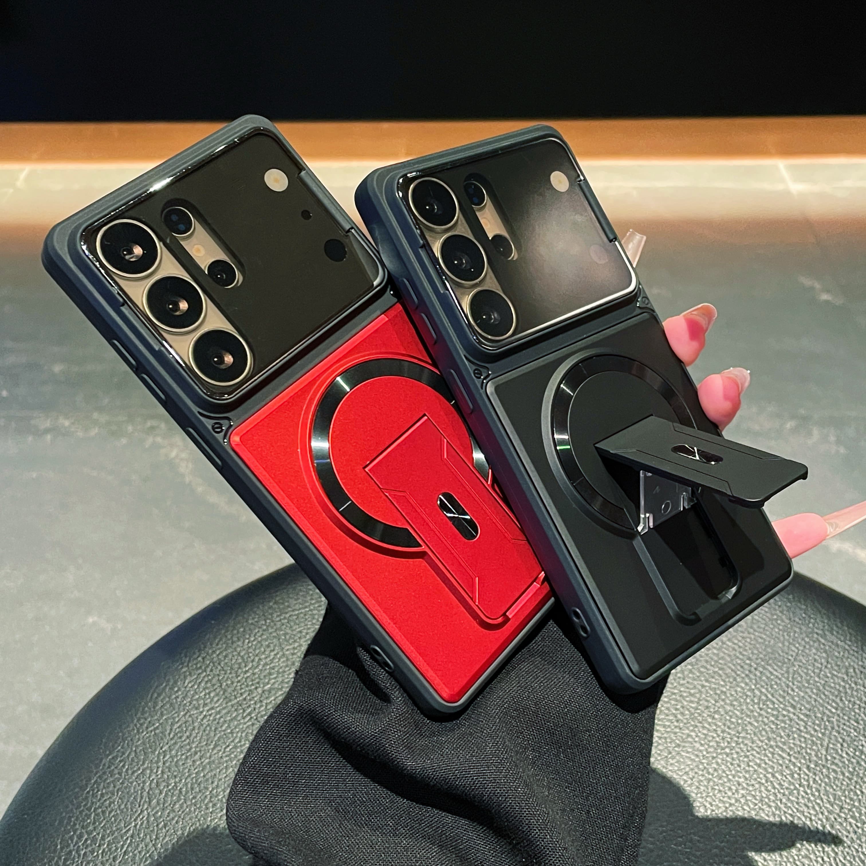 Luxury Invisible Mirror Protec - Kickstand Adjustable ulasan dan harga