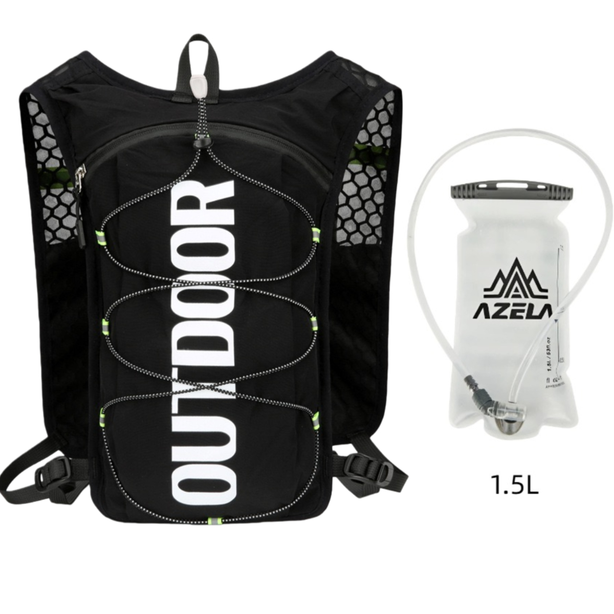1PCS Running Hydration Vest Ba - Cycling Commuter Backpack ulasan dan harga