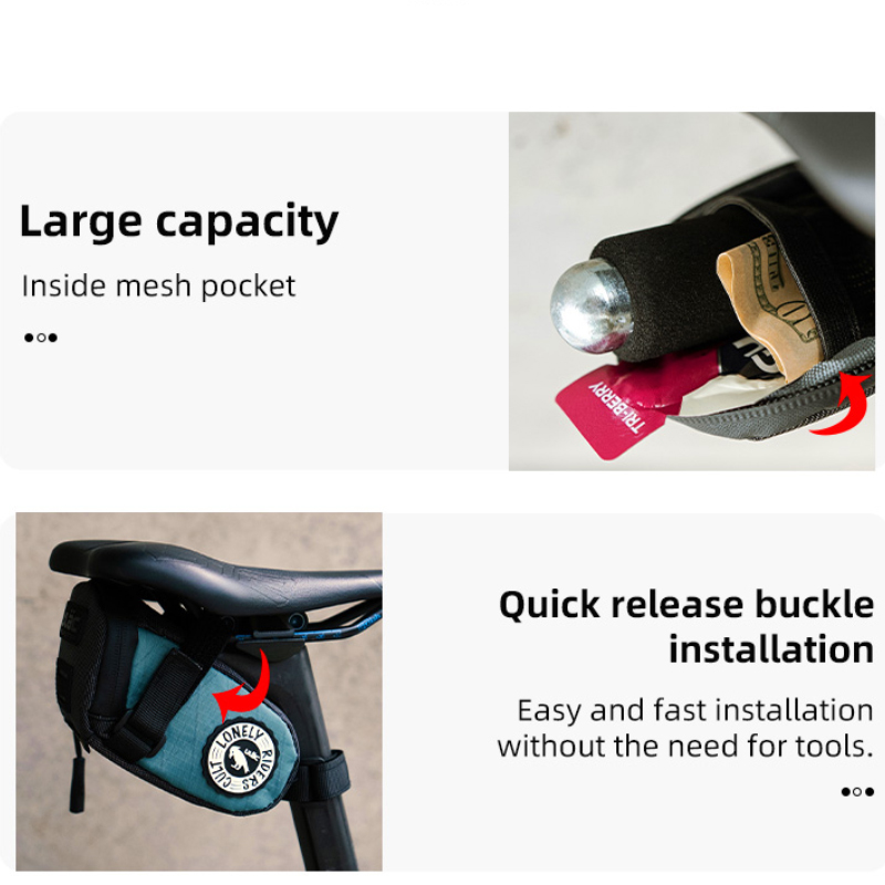 ULAC Cycling Seat Bag 0.6/1/1. - Cycling Commuter Backpack Waterproof ulasan dan harga
