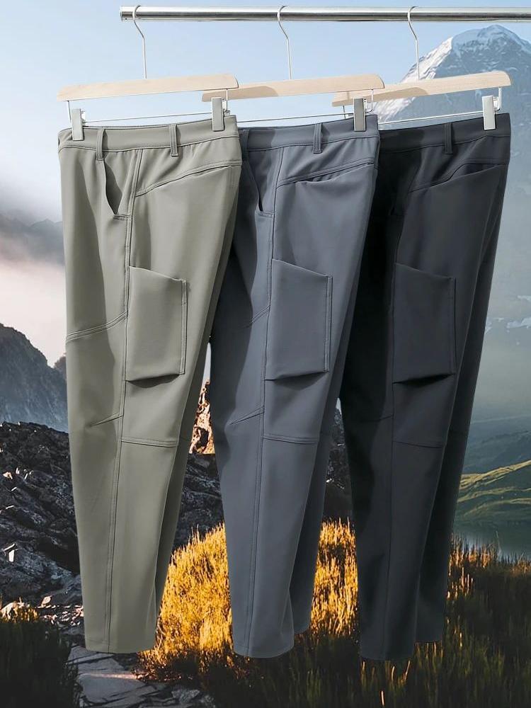 Thickened Fleece Outdoor Men's - Cycling Commute Pants ulasan dan harga