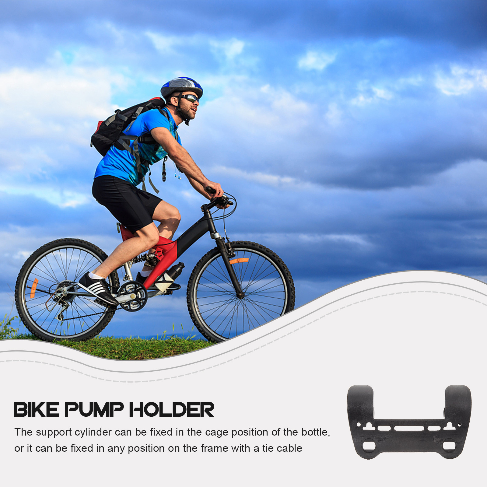 Lightweight Yet Sturdy Bike Pu - Bike Pump Frame Mount ulasan dan harga