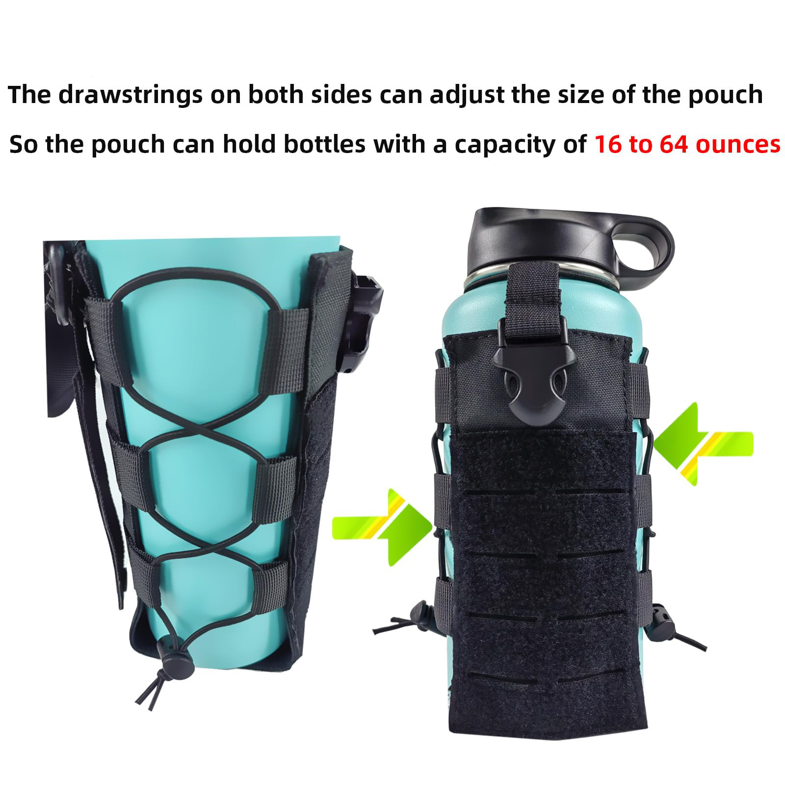 1000D Molle Water Bottle Holde - Cycling Commuter Backpack ulasan dan harga