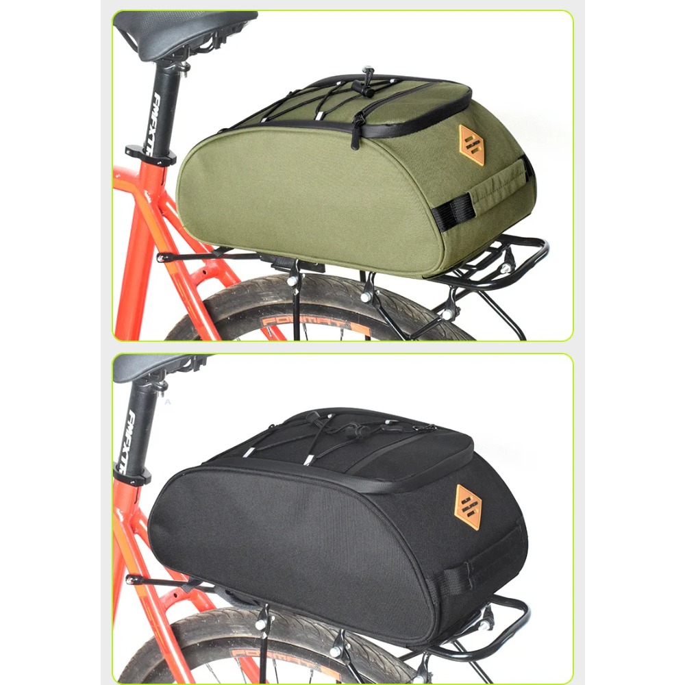 Bicycle shelves tail bags fold - Cycling Commuter Backpack ulasan dan harga