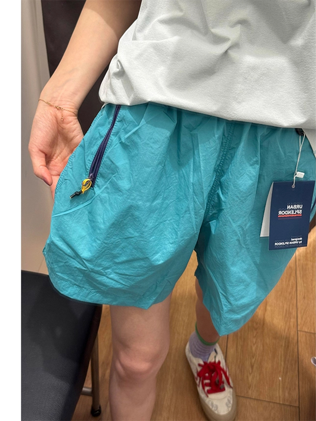 Lake Blue Quick Dry Sports Sho - Cycling Commute Pants ulasan dan harga