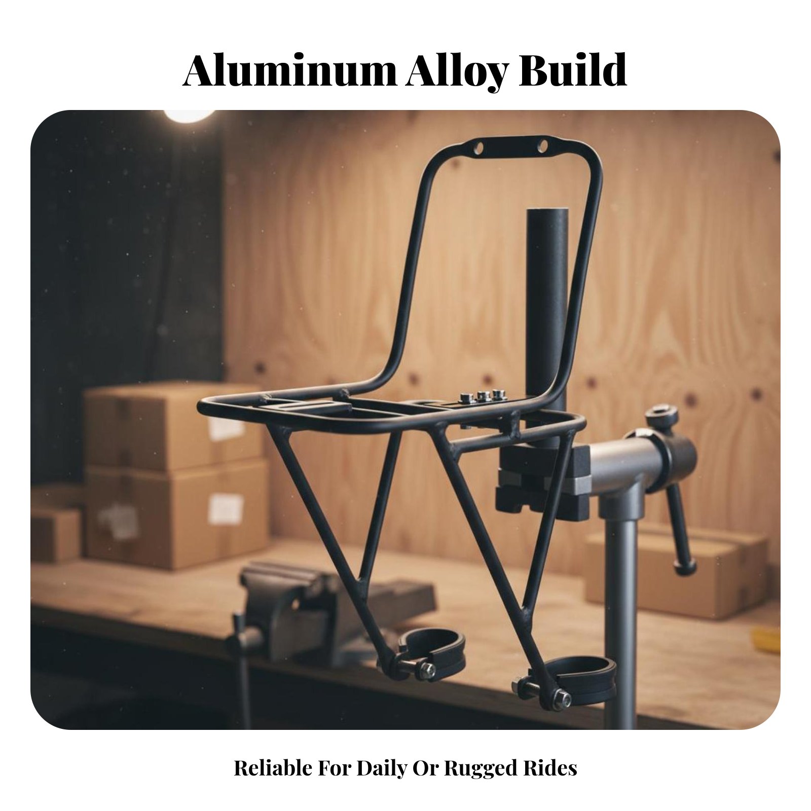 Bike Front Holder Rack Univers - Commuter Cycling ulasan dan harga