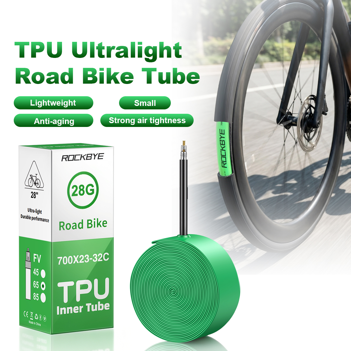 Bike Inner Tube Ultralight TPU - Inner Tube 700C ulasan dan harga