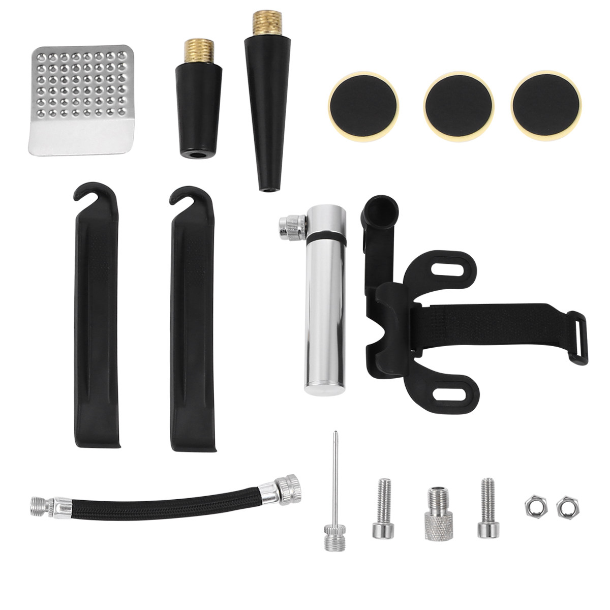 Bike Pump Puncture Repair Kits - Bike Pump Frame Mount ulasan dan harga