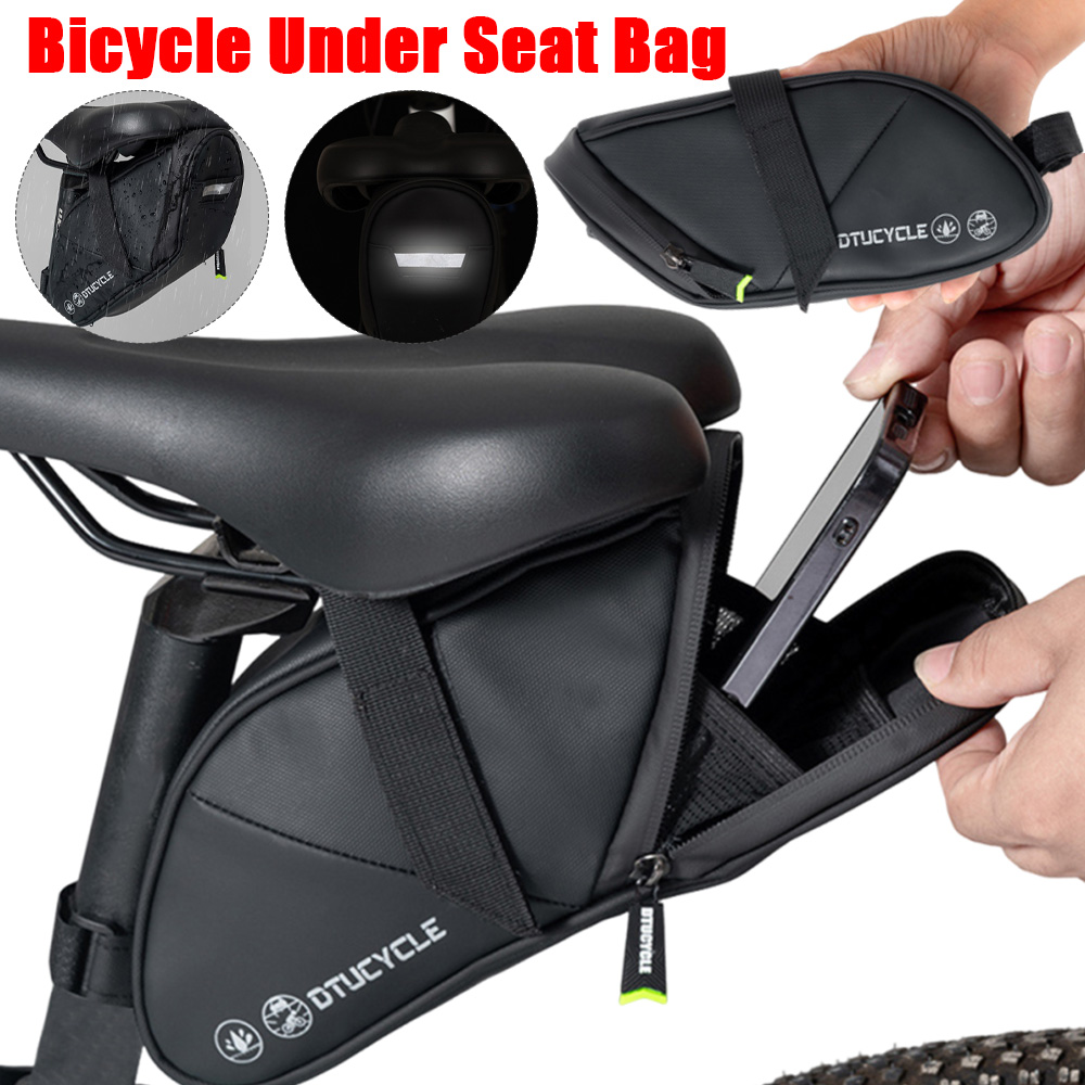 Bicycle Under Seat Bag Bike St - Saddle Bag Under Seat ulasan dan harga