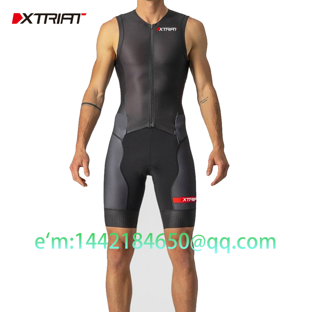 XTRIAT-Men's Triathlon Skinsui - Cycling Commuter Pants ulasan dan harga