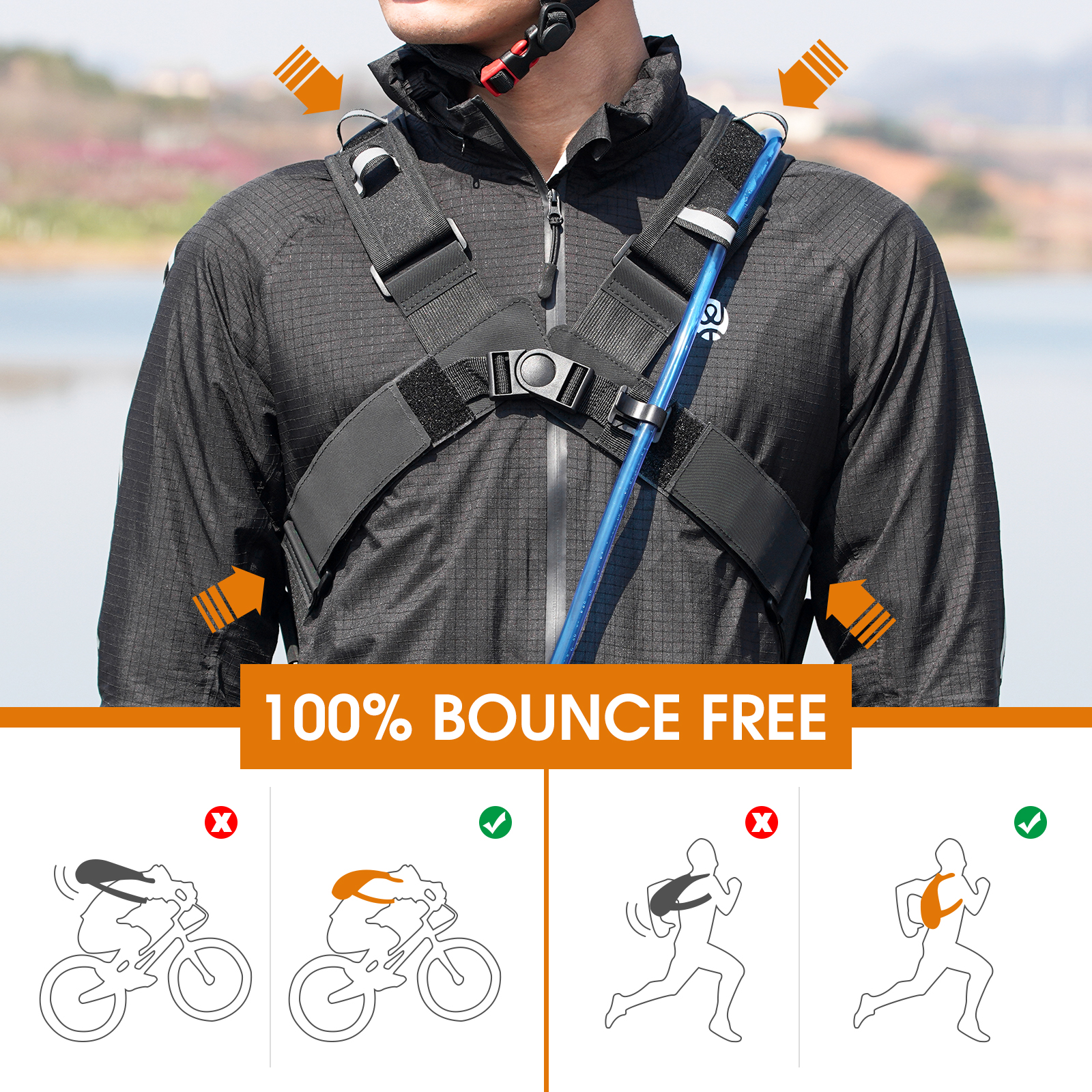 WEST BIKING 10L/20L Cycling Hy - Cycling Commuter Backpack ulasan dan harga