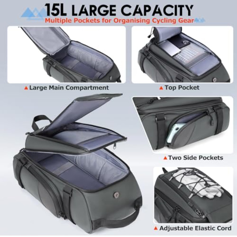 Bike Bags for Bicycle Rear Rac - Panniers Waterproof Rear ulasan dan harga