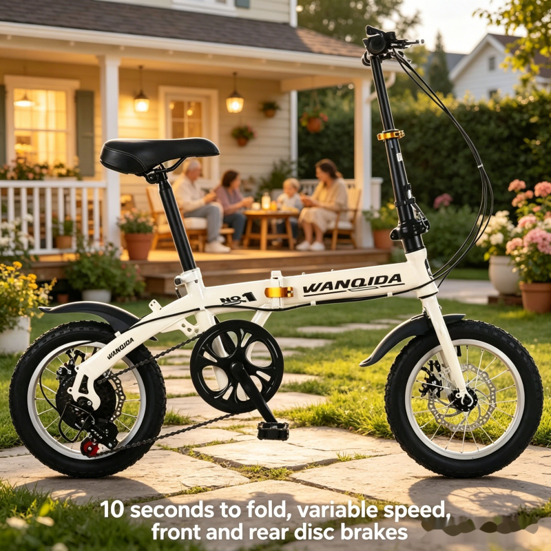 New 12 14 Inch Mini Folding Bi - Commuting With Bike ulasan dan harga