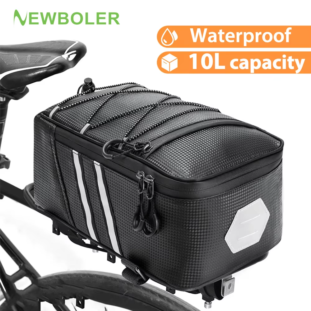 NEWBOLER 8L/10L Bicycle Rear S - Panniers Waterproof Rear ulasan dan harga