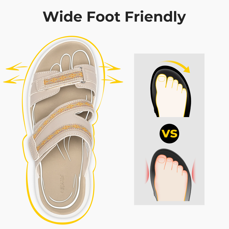 FitVille Women'S Wedge Slipper - Kickstand Adjustable ulasan dan harga