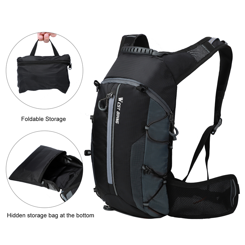 WEST BIKING Outdoor Water Repe - Cycling Commuter Backpack ulasan dan harga