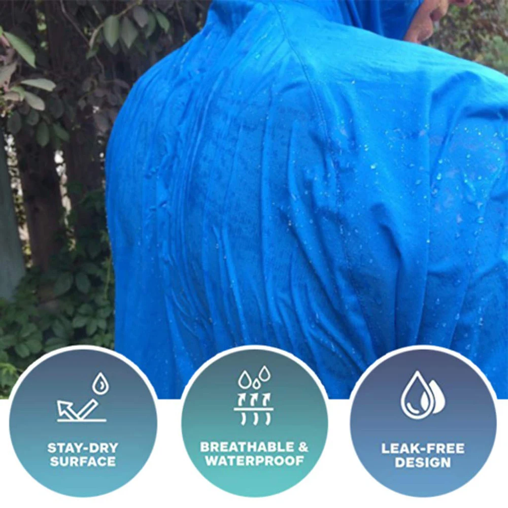Outdoor Sports Waterproof Wind - Cycling Rain Jacket Commute ulasan dan harga