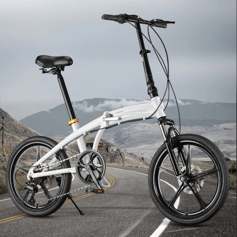 Adult Folding Bike - 20 Inch L - Commuting With Bike ulasan dan harga