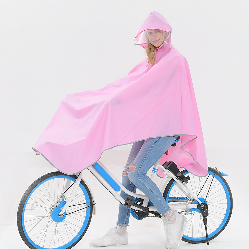 Safe reflective edge Bicycle R - Cycling Rain Jacket Commute ulasan dan harga
