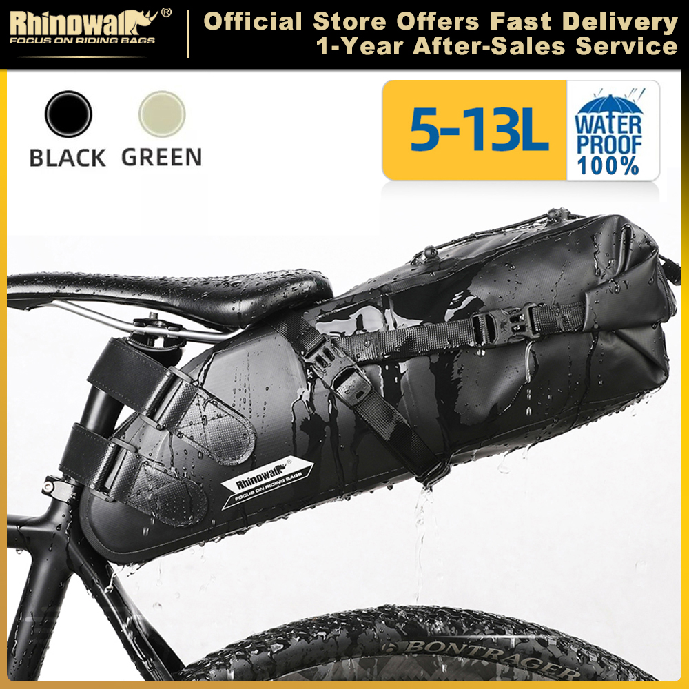 Rhinowalk Bike Saddle Bag Wate - Panniers Waterproof Rear ulasan dan harga
