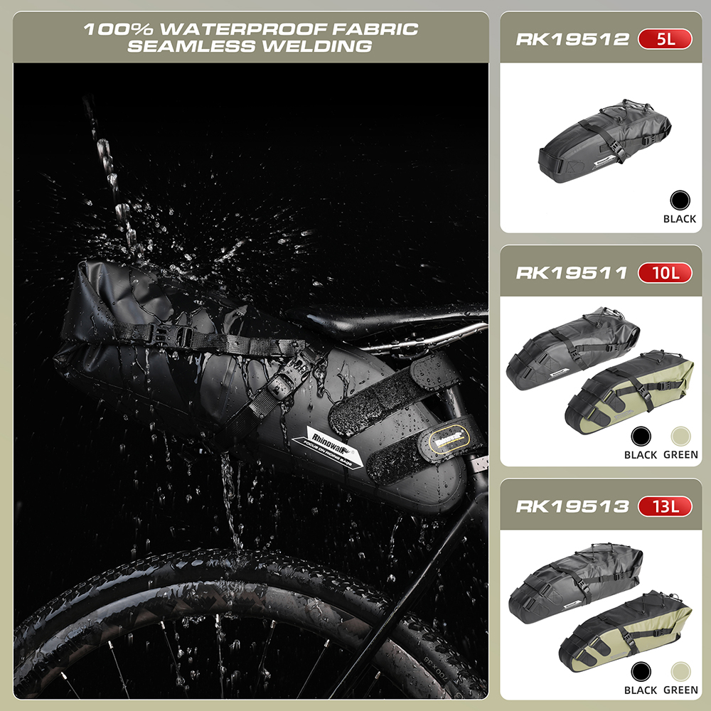 Rhinowalk Bike Saddle Bag Wate - Panniers Waterproof Rear ulasan dan harga