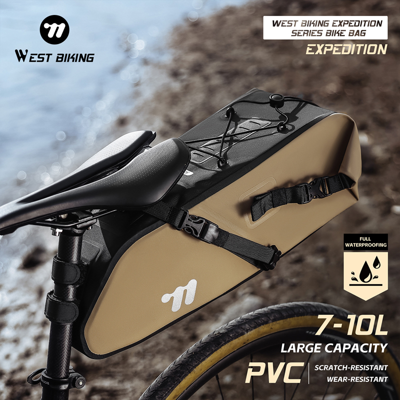 WEST BIKING Bike Saddle Bag Lo - Saddle Bag Under Seat ulasan dan harga