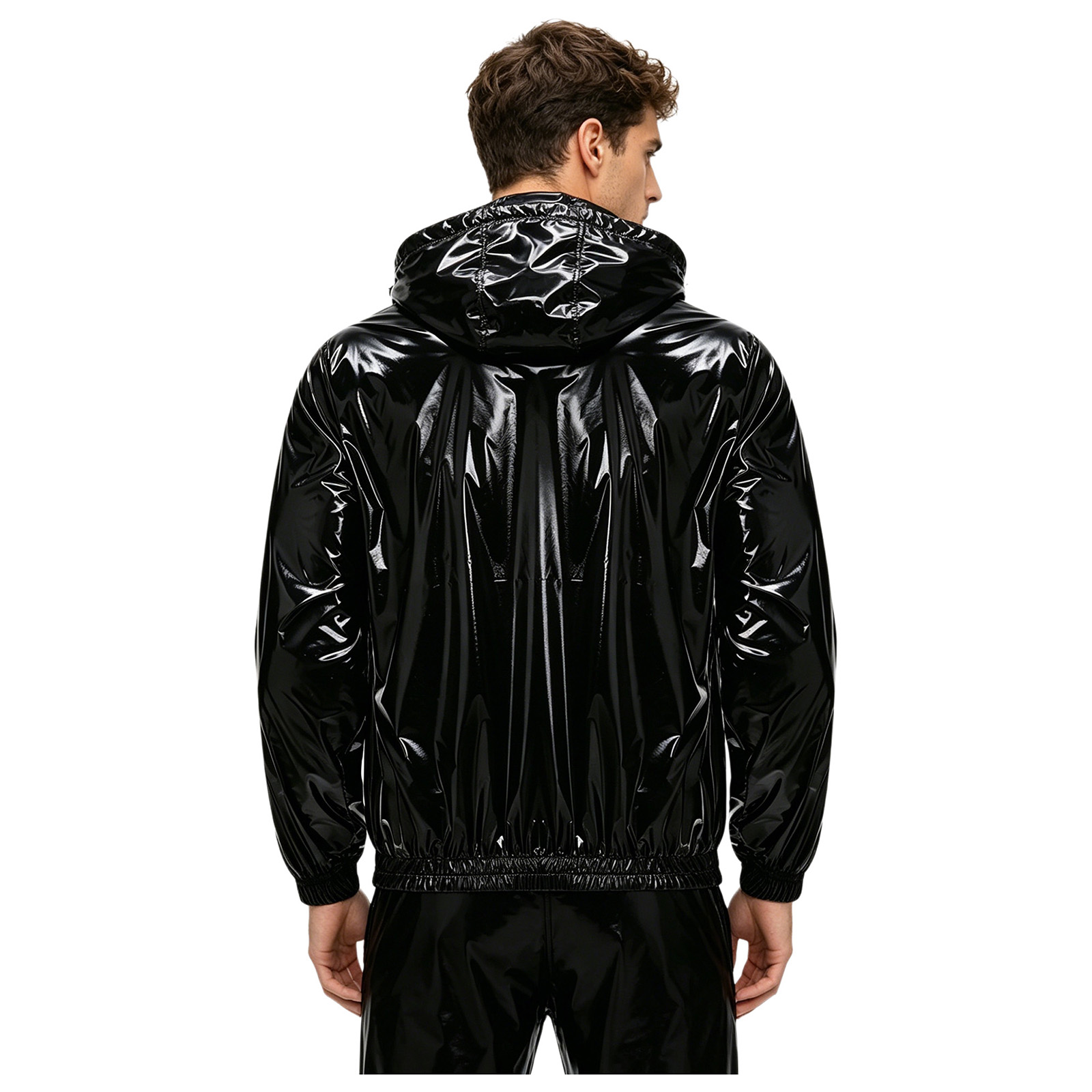 Mens Waterproof Hooded Jacket  - Cycling Rain Jacket Commute ulasan dan harga