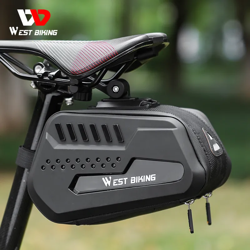 WEST BIKING Waterproof Bicycle - Saddle Bag Under Seat ulasan dan harga