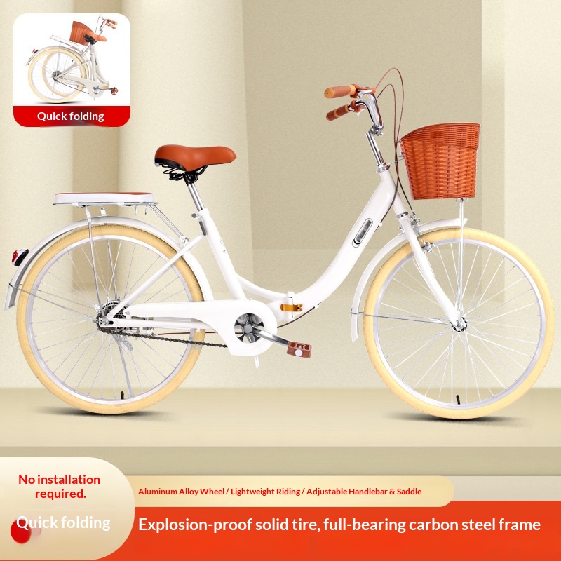 Adult Folding Bike Unisex No A - Commuting With Bike ulasan dan harga