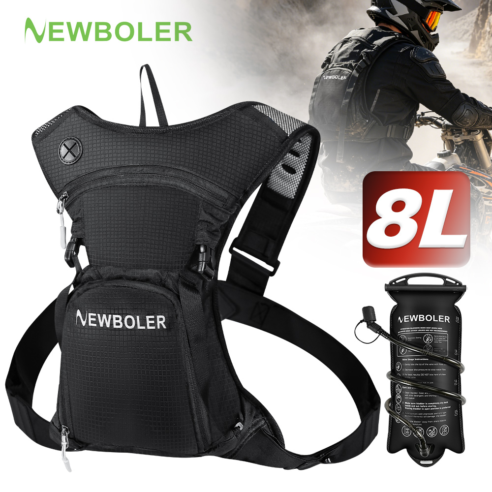 NEWBOLER 8L Motorcycle Cycling - Cycling Commuter Backpack ulasan dan harga