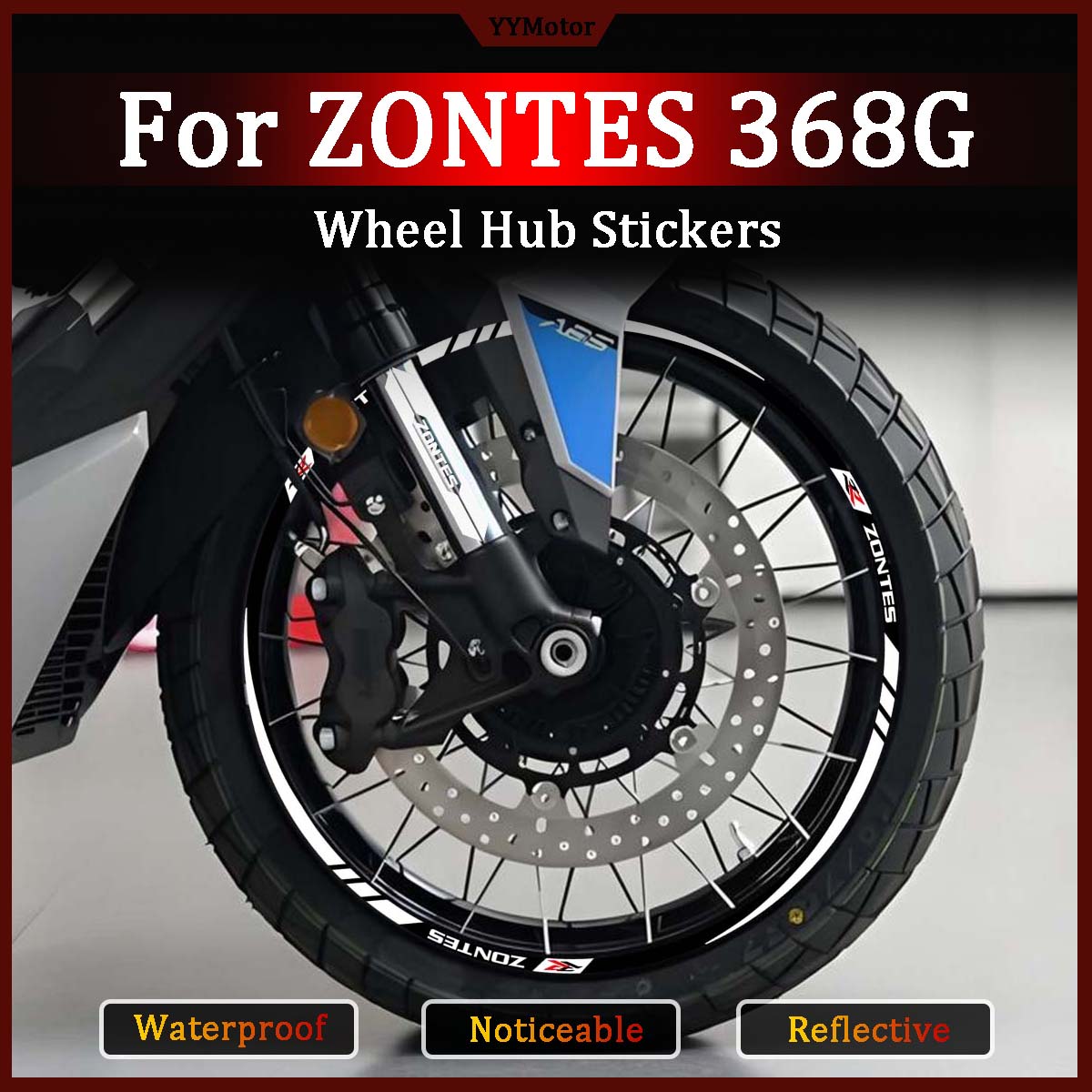 For ZONTES 368G Reflective Mot - Dynamo Hub Front ulasan dan harga