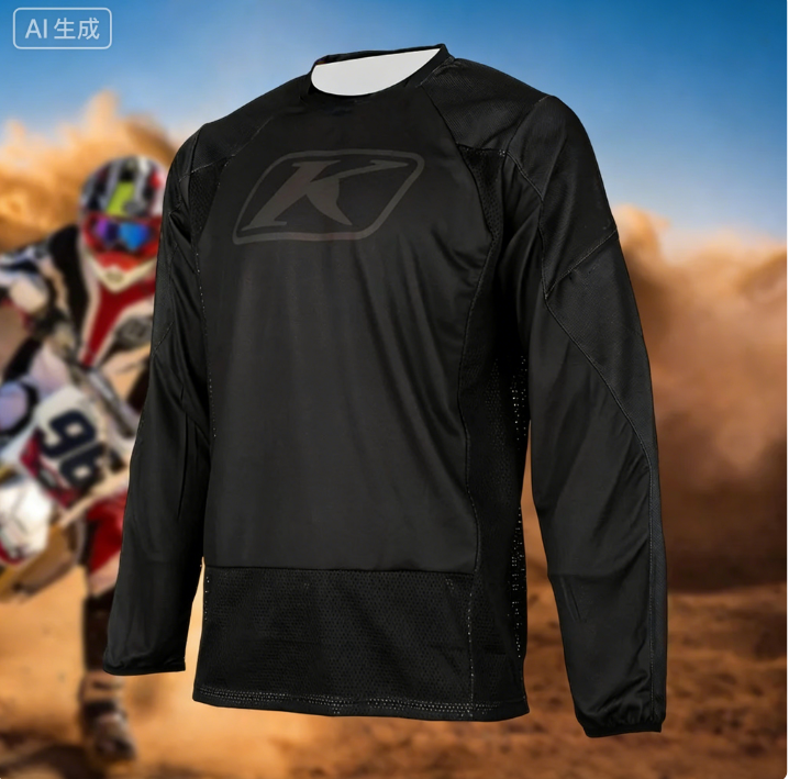 Summer BMX DH MTB Long Sleeved - Cycling Commuting ulasan dan harga