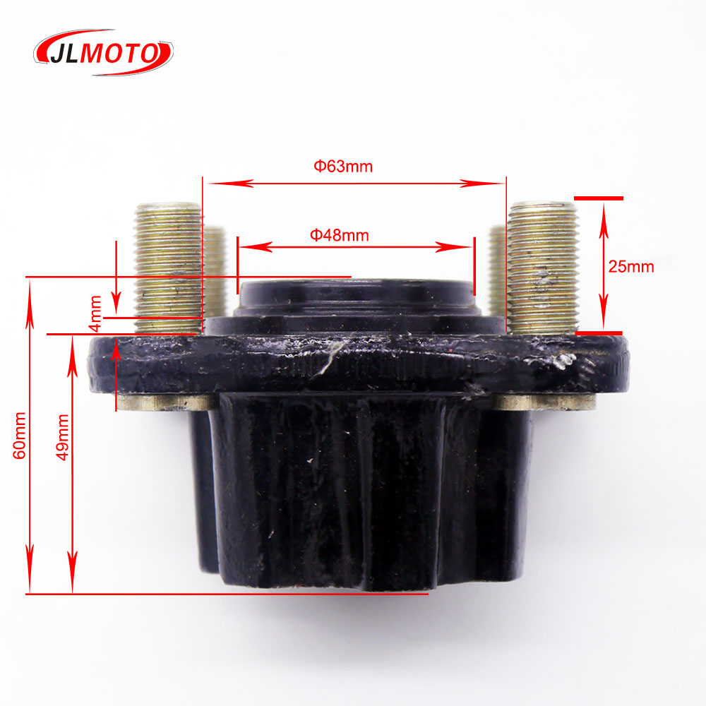Front 100MM*4 M10/M14 Stud Dis - Dynamo Hub Front ulasan dan harga