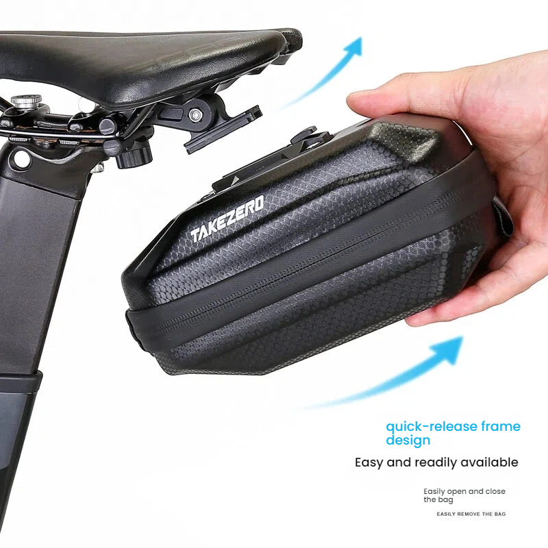 Waterproof EVA Hard Shell Bike - Saddle Bag Under Seat ulasan dan harga